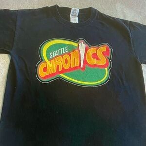 Seattle Chronics Black T-Shirt